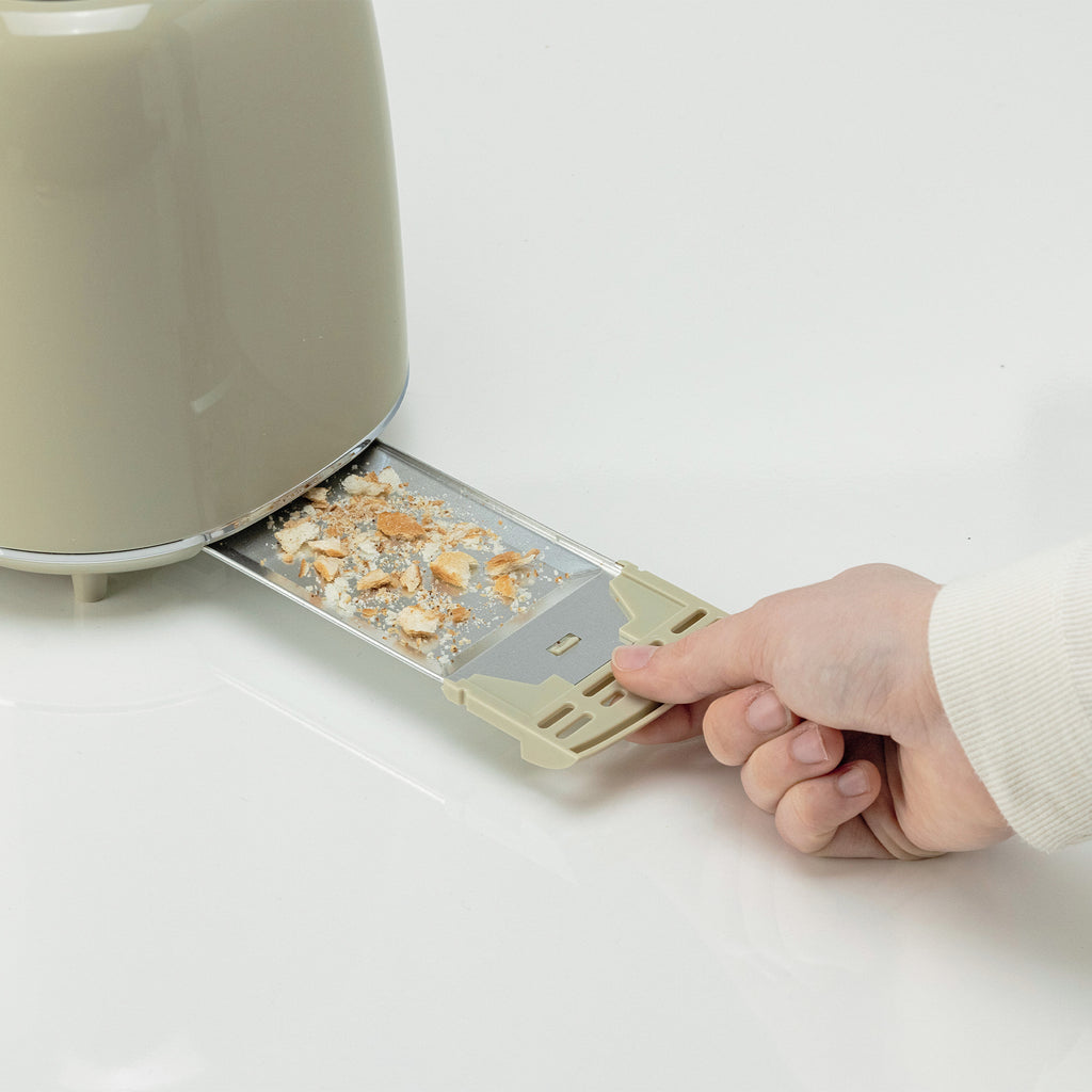 Kenwood - Eterna Plastic 2 Slice Toaster Glossy Beige - TCP31.000BG - Kenwood South Africa
