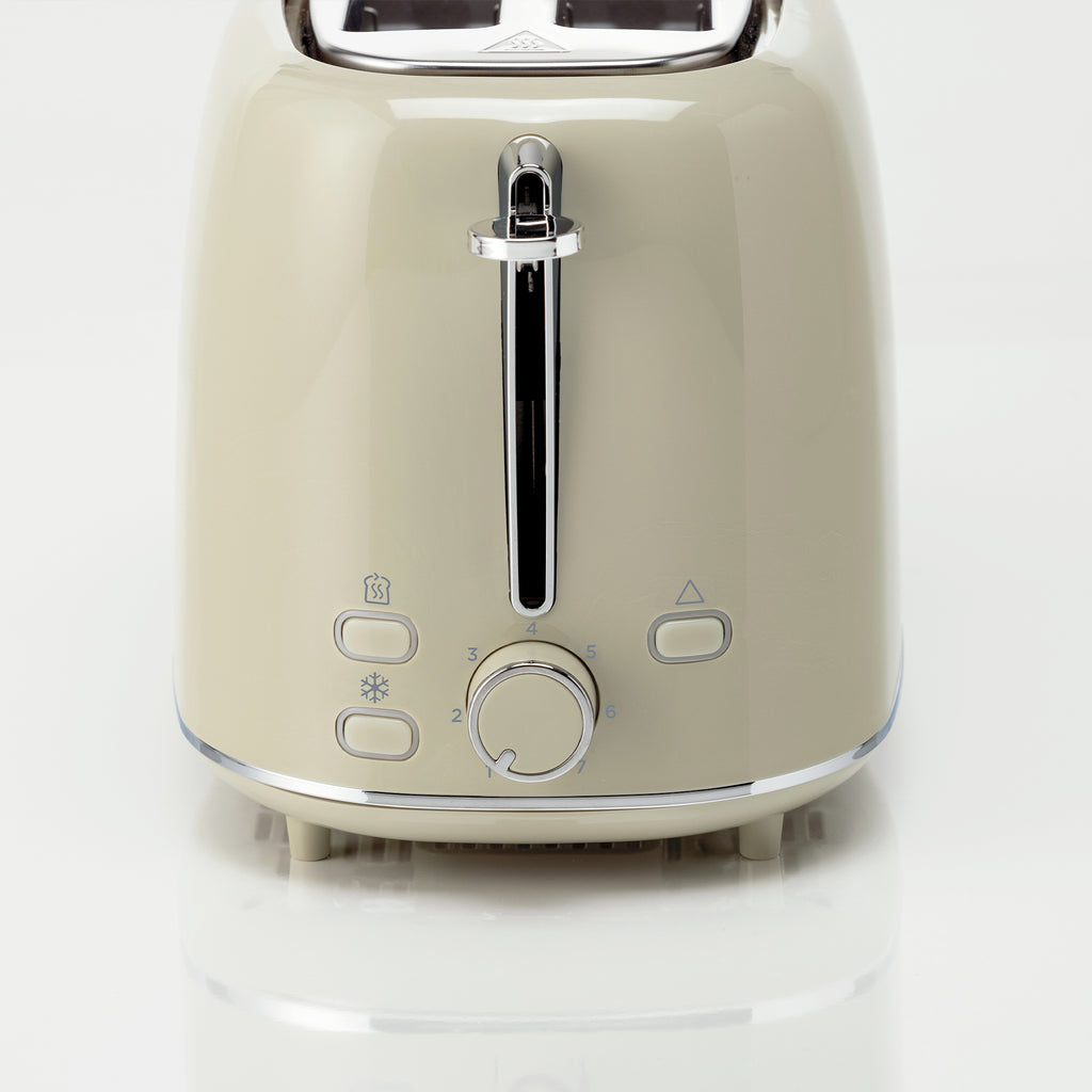 Kenwood - Eterna Plastic 2 Slice Toaster Glossy Beige - TCP31.000BG - Kenwood South Africa