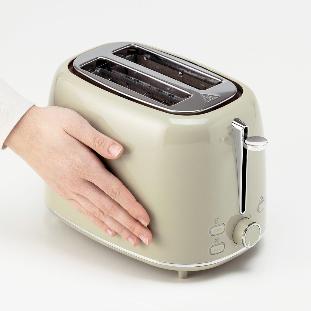 Kenwood - Eterna Plastic 2 Slice Toaster Glossy Beige - TCP31.000BG - Kenwood South Africa