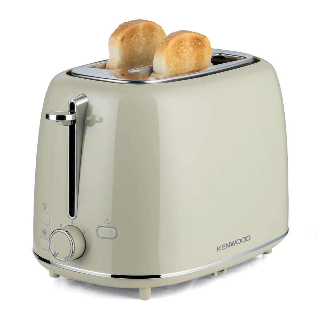 Kenwood - Eterna Plastic 2 Slice Toaster Glossy Beige - TCP31.000BG - Kenwood South Africa