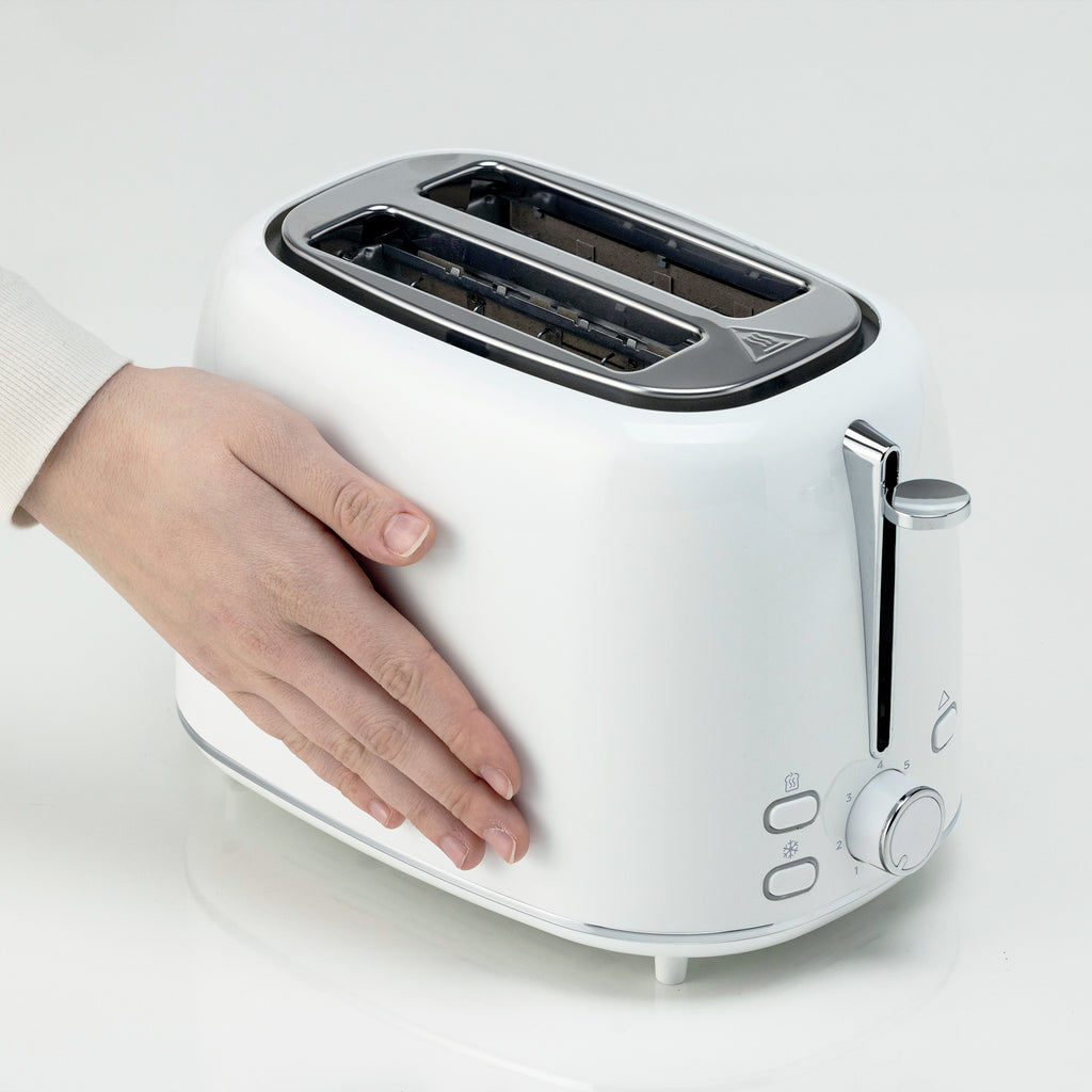 Kenwood - Eterna Plastic 2 Slice Toaster Glossy White - TCP31.000WH - Kenwood South Africa