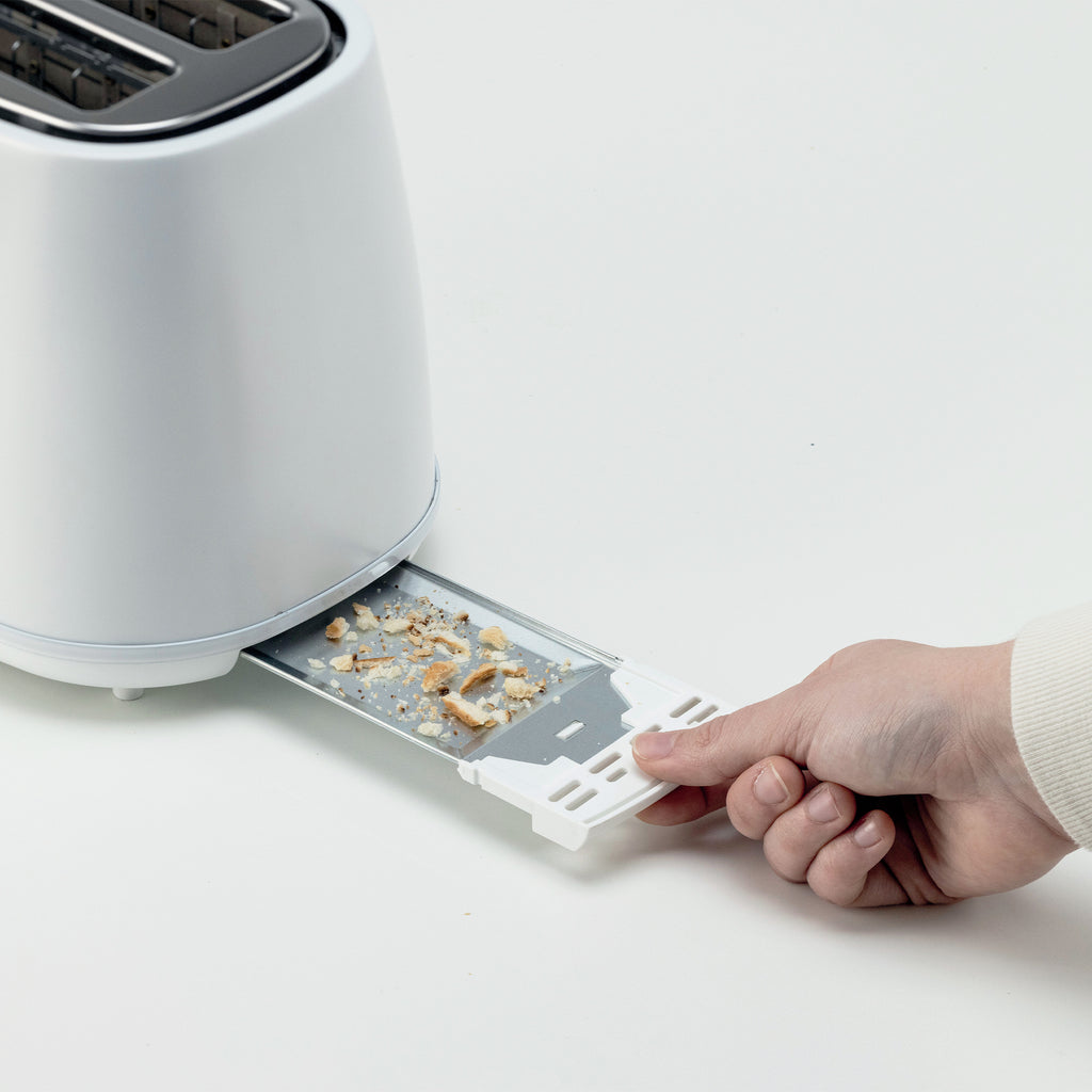 Kenwood - Elementa S/Steel 2 Slice Toaster Matt White - TCM37.000WH - Kenwood South Africa