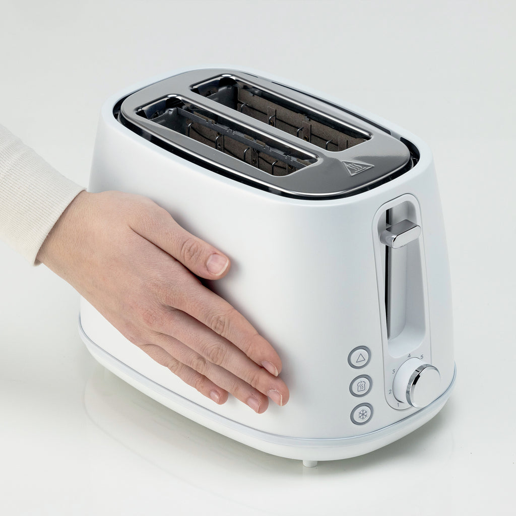 Kenwood - Elementa S/Steel 2 Slice Toaster Matt White - TCM37.000WH - Kenwood South Africa