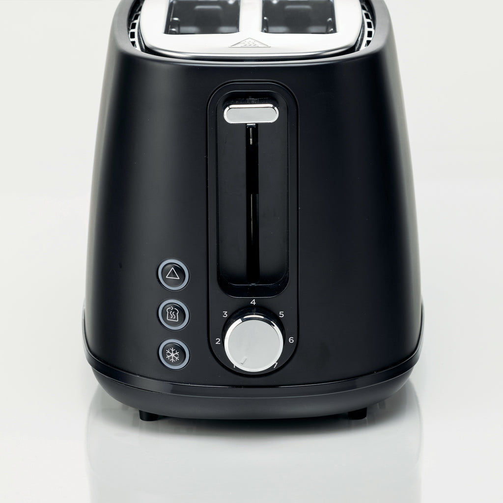 Kenwood - Elementa S/Steel 2 Slice Toaster Matt Black - TCM37.000BK - Kenwood South Africa