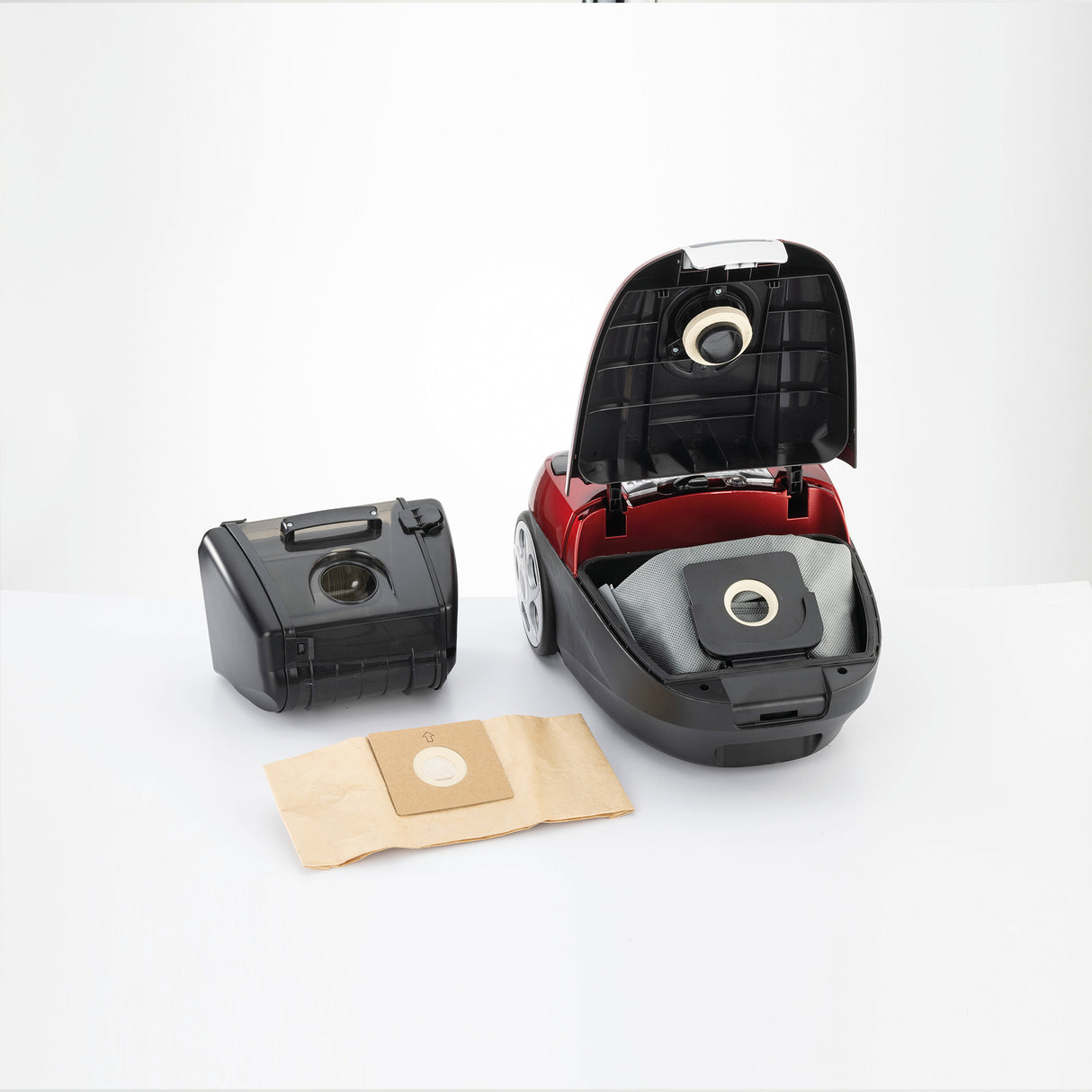 Kenwood - Bag & Bagless Vacuum Cleaner Black/Red - VCP90.000BR - Kenwood South Africa