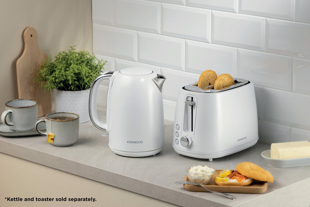 Kenwood - Elementa S/Steel 2 Slice Toaster Matt White - TCM37.000WH - Kenwood South Africa