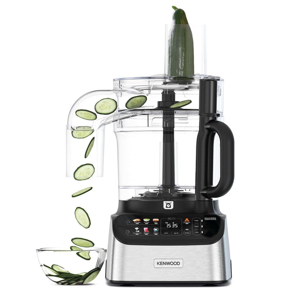 Kenwood - MultiPro One Touch Food Processor + Express Serve - FDM73.480SS - Kenwood South Africa