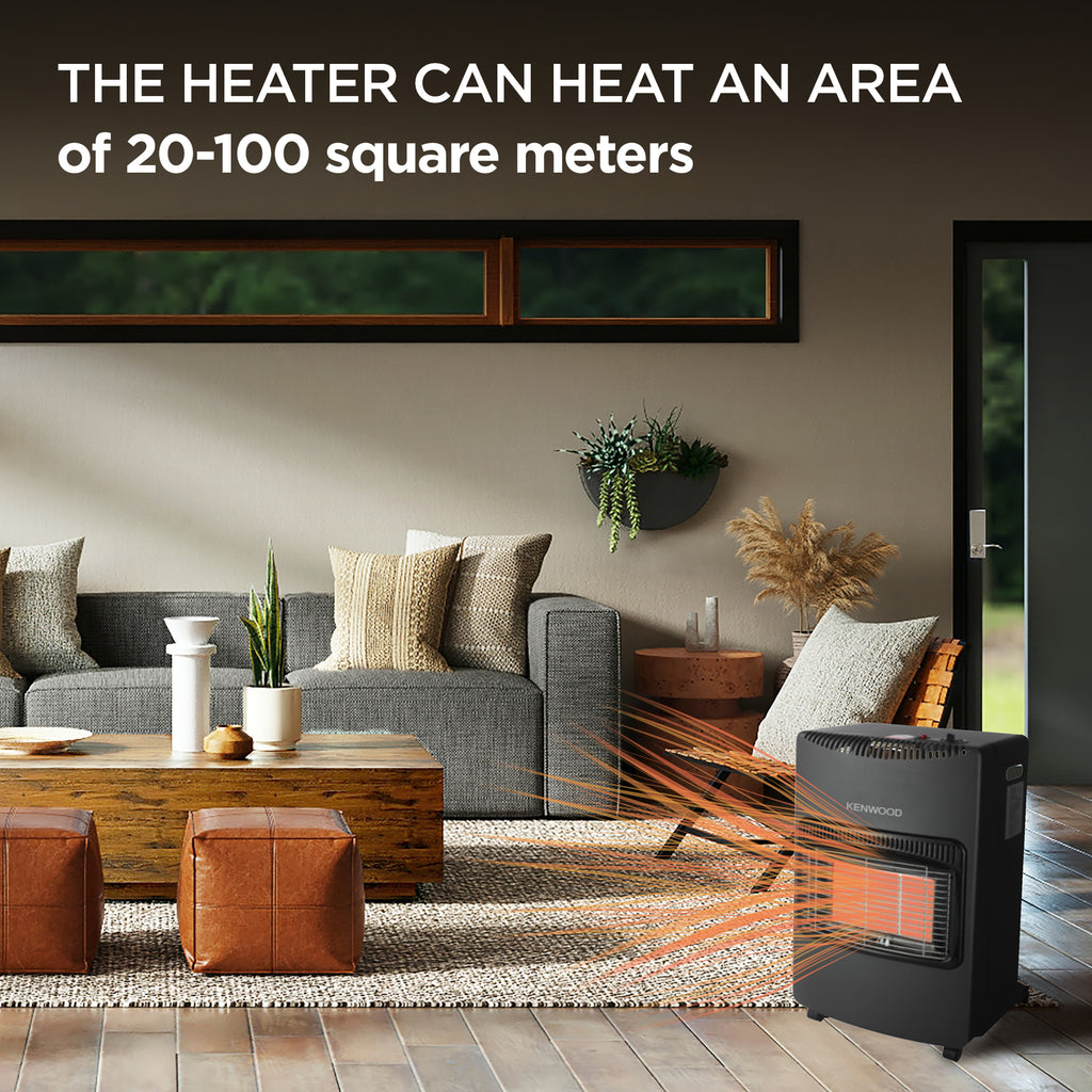 Kenwood - 3 Panel Gas Heater - GHM20.000BK - Kenwood South Africa