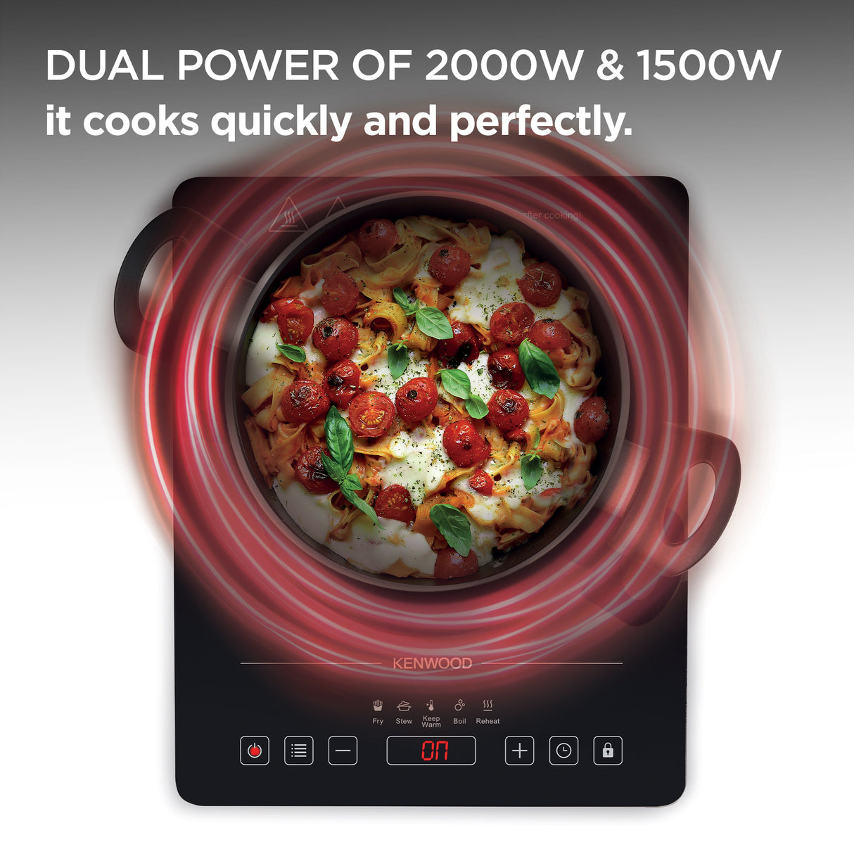 Kenwood - Single Plate Induction Cooker Black - IDC02.000BK - Kenwood South Africa