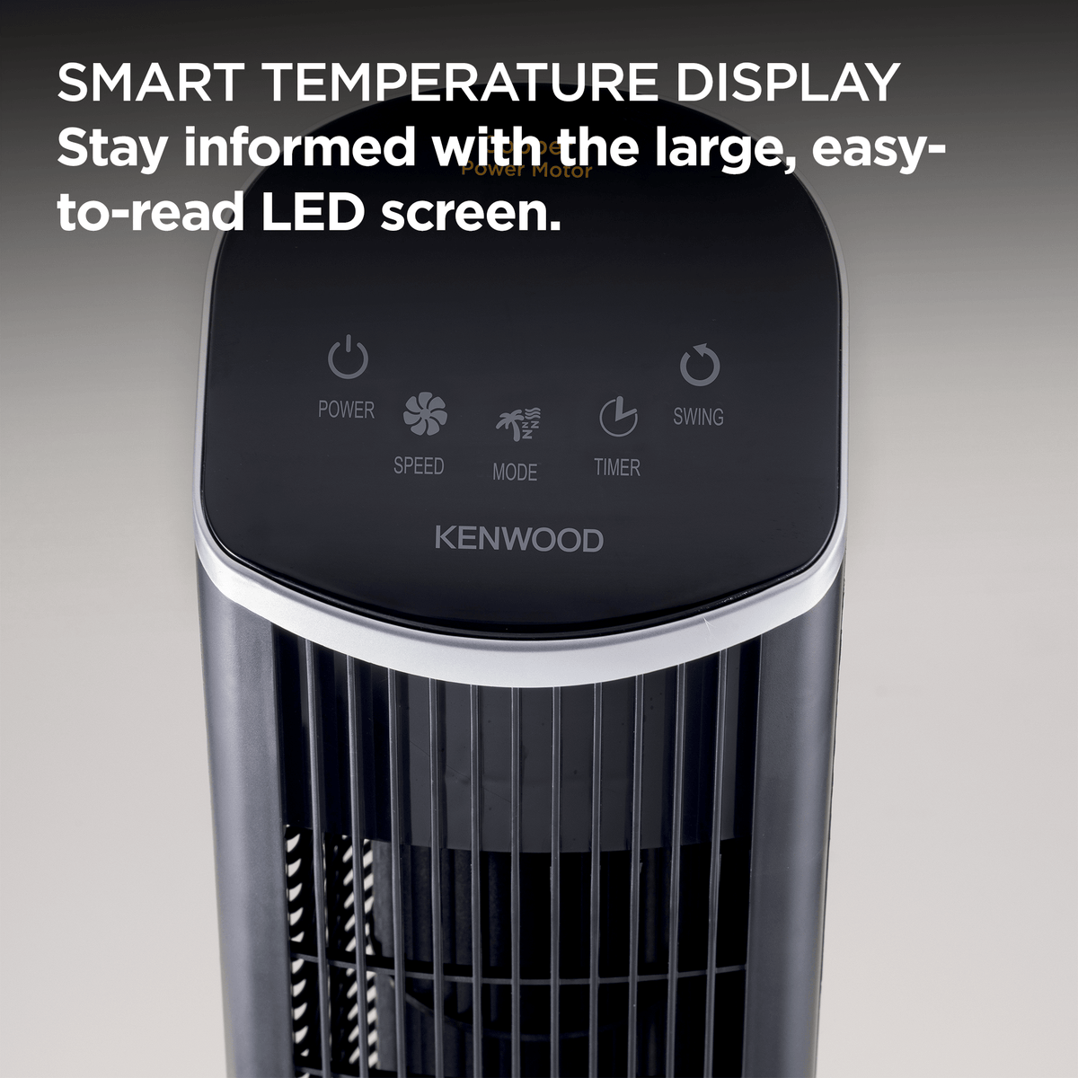 Kenwood - Tower fan with Remote Black - IFP46.000BK - Kenwood South Africa