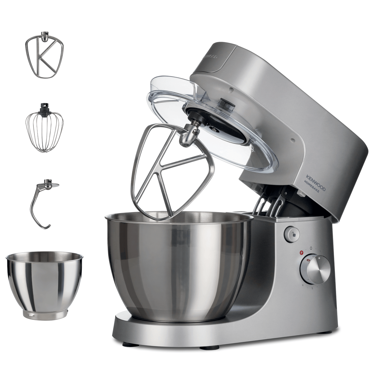 Kenwood - HomeBake Stand Mixer 1000W Silver - KHH01.000SI - Kenwood South Africa