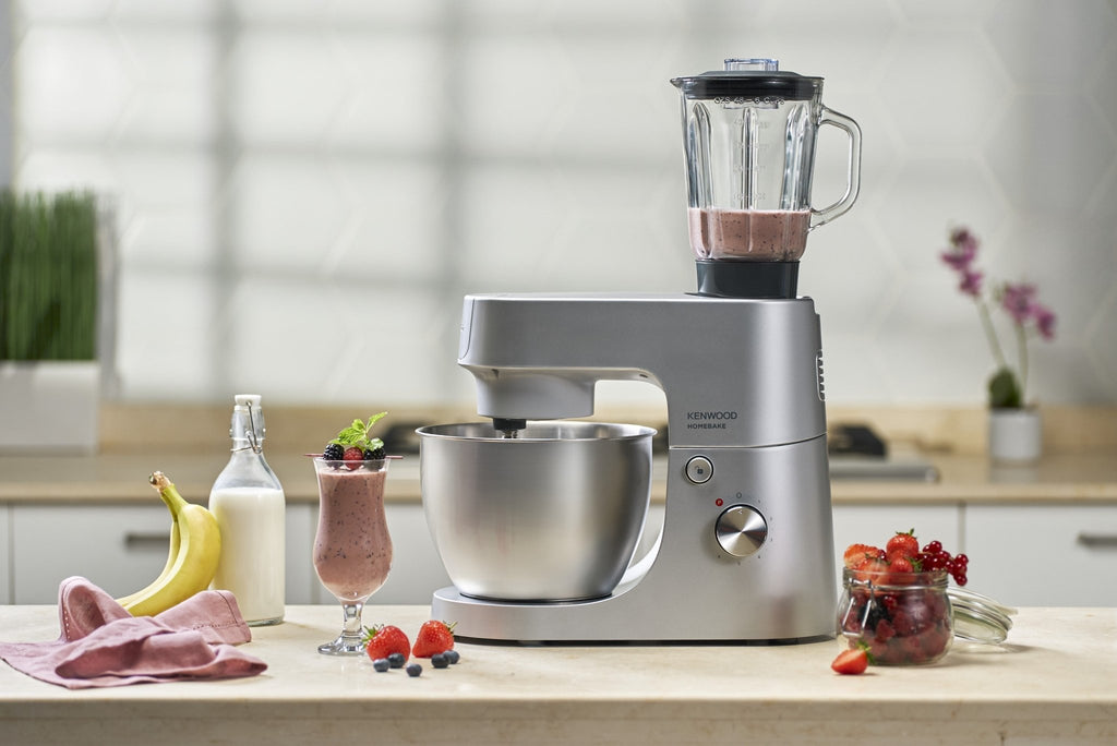 Kenwood - HomeBake Stand Mixer + Blender and Mincer 1000W - KHH01.220SI - Kenwood South Africa