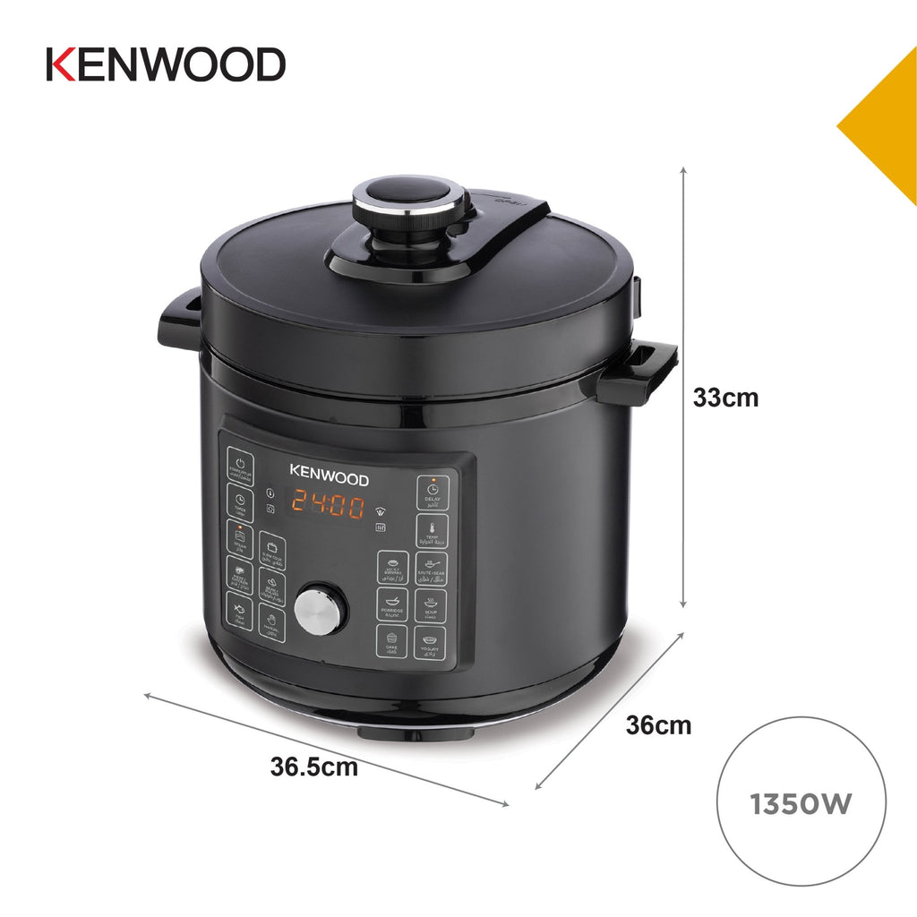 Kenwood - MultiCooker 16 in 1 - 8L - PCM95.000BK - Kenwood South Africa