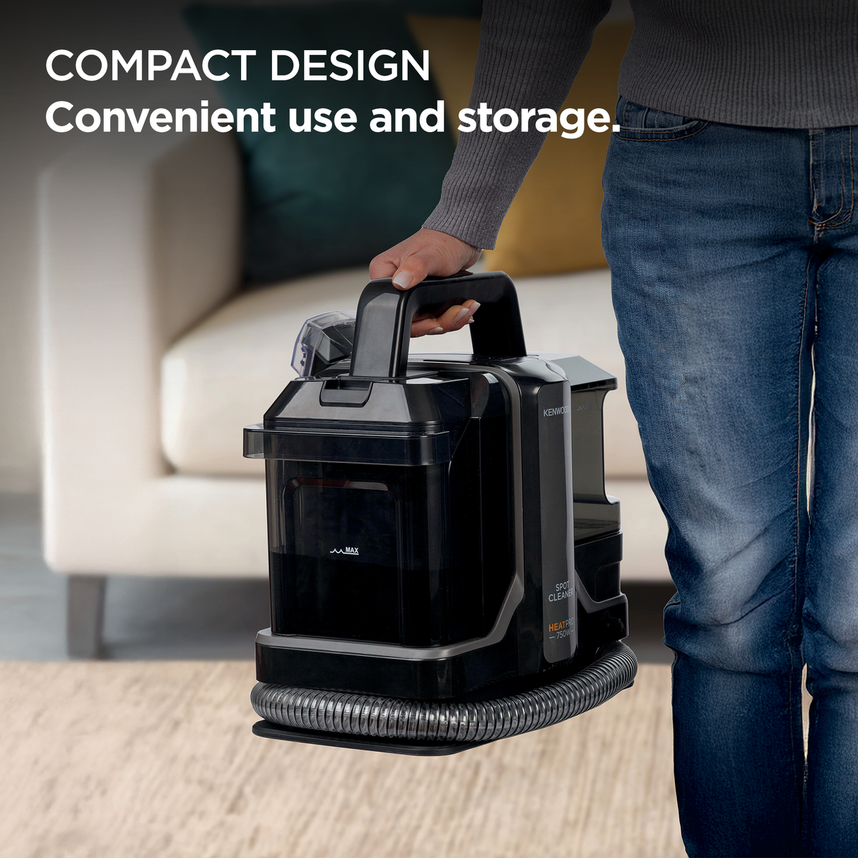 Kenwood - HeatPro Spot Cleaner 750W - SCP100.00GY