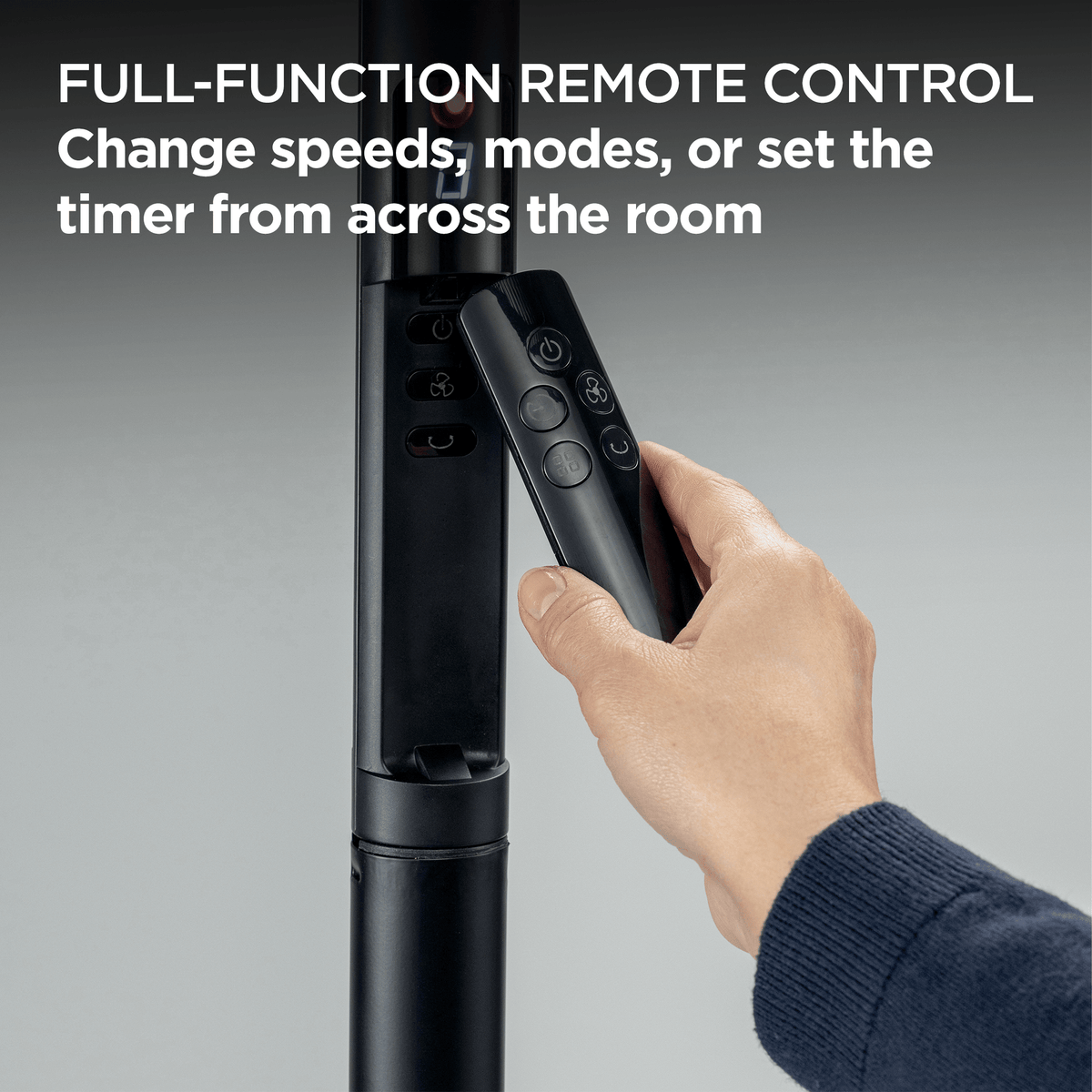 Kenwood - Pedestal Fan with LED Display Black - IFP17.000BK - Kenwood South Africa