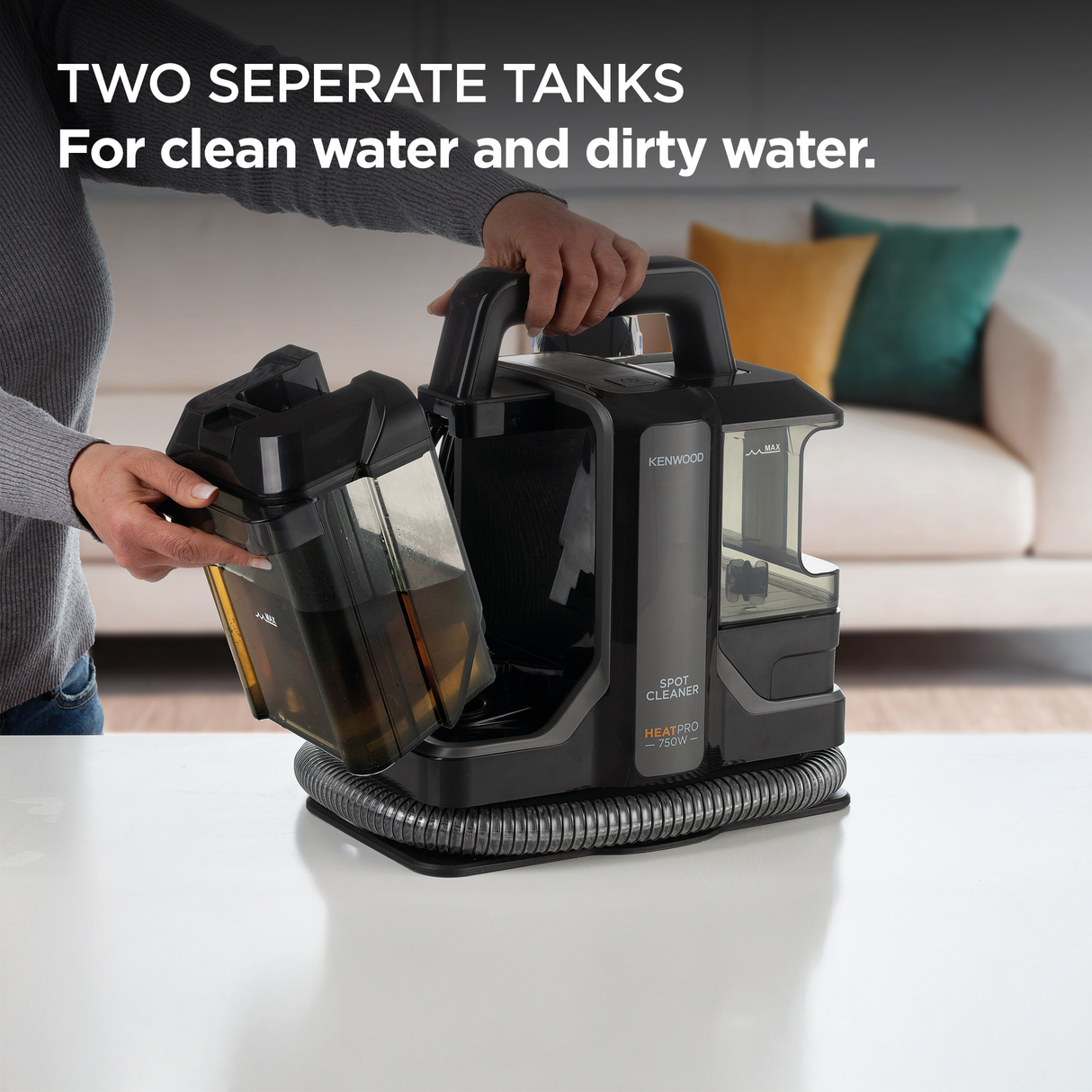 Kenwood - HeatPro Spot Cleaner 750W - SCP100.00GY