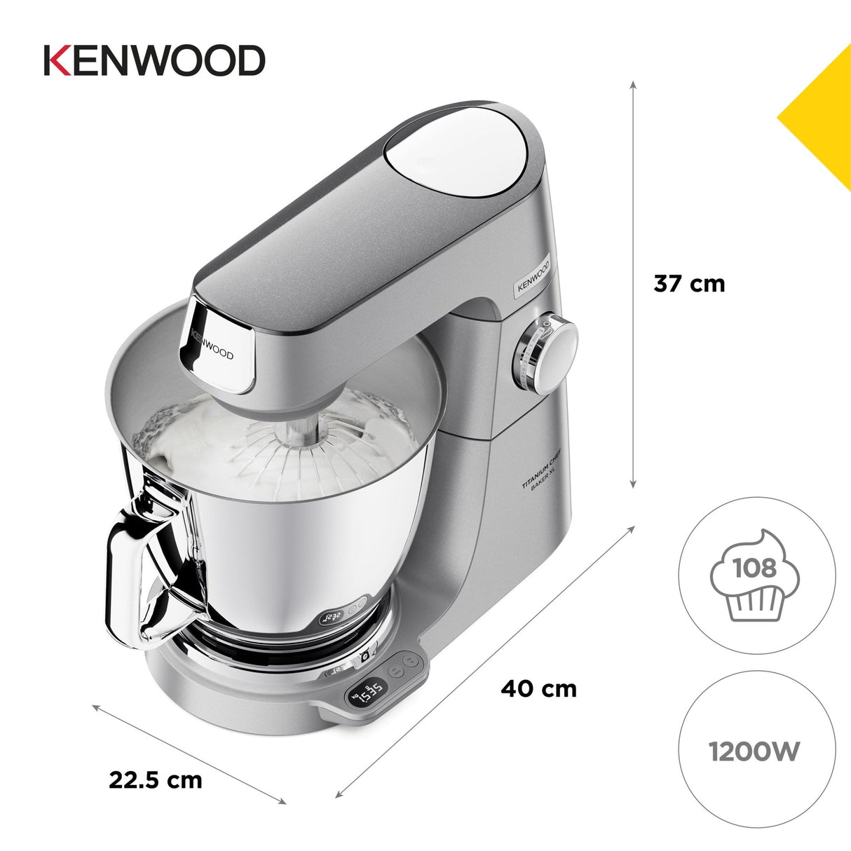 Titanium Chef Baker - KVL85.004SI - Kenwood South Africa