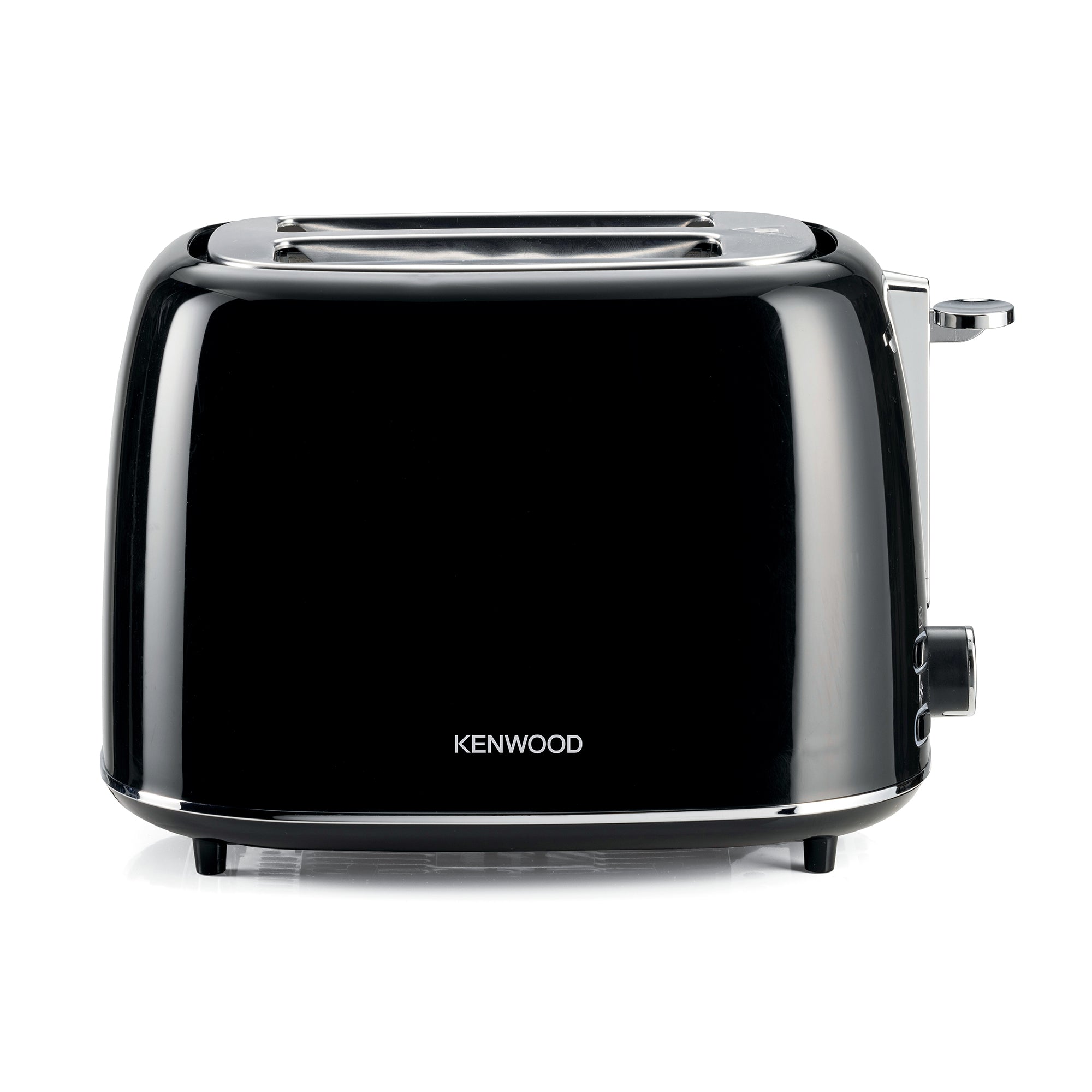 Kenwood - Eterna Plastic 2 Slice Toaster Glossy Black - TCP31