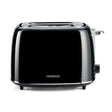 Kenwood - Eterna Plastic 2 Slice Toaster Glossy Black - TCP31.000BK - Kenwood South Africa