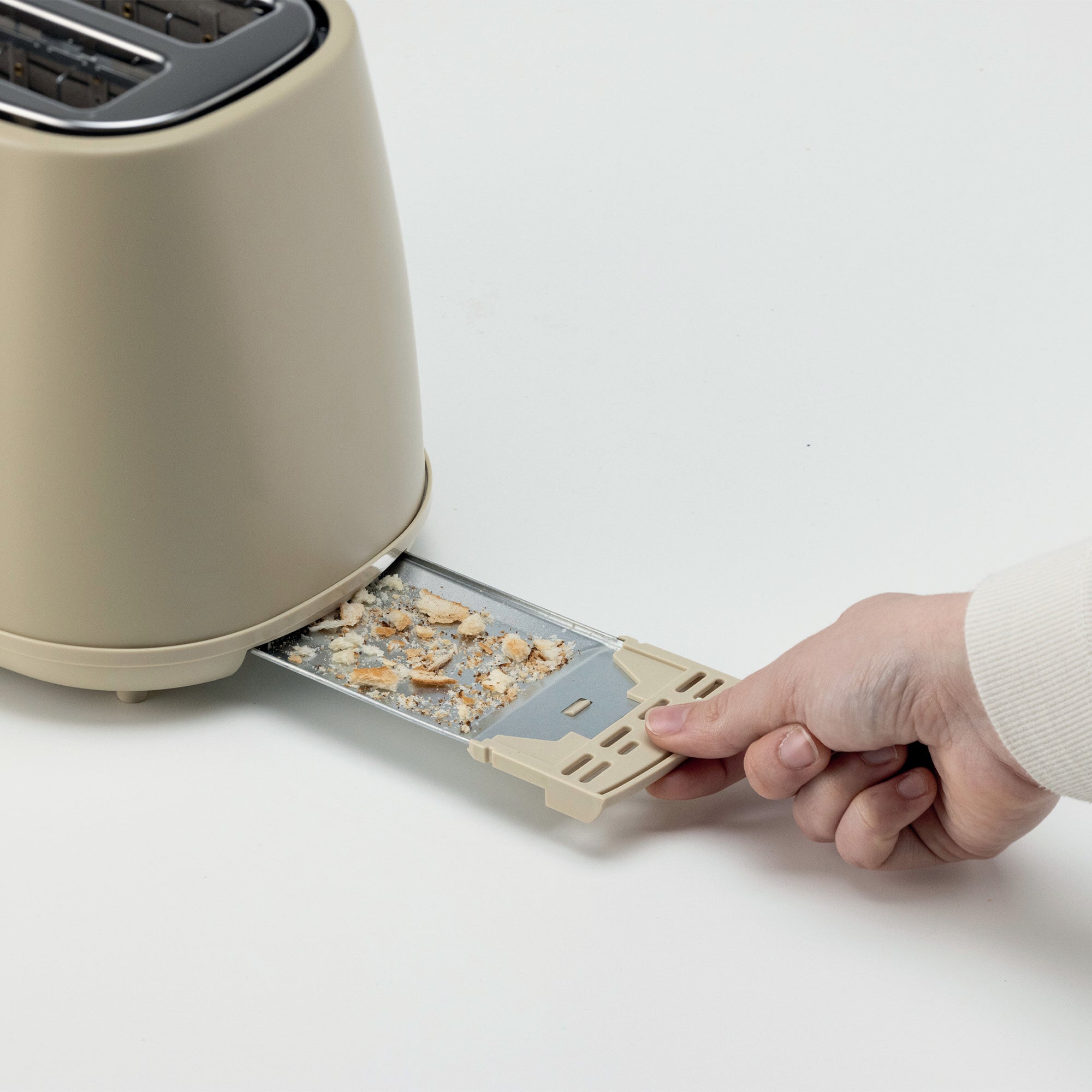 Kenwood - Elementa Stainless Steel 2 Slice Toaster Matt Champagne