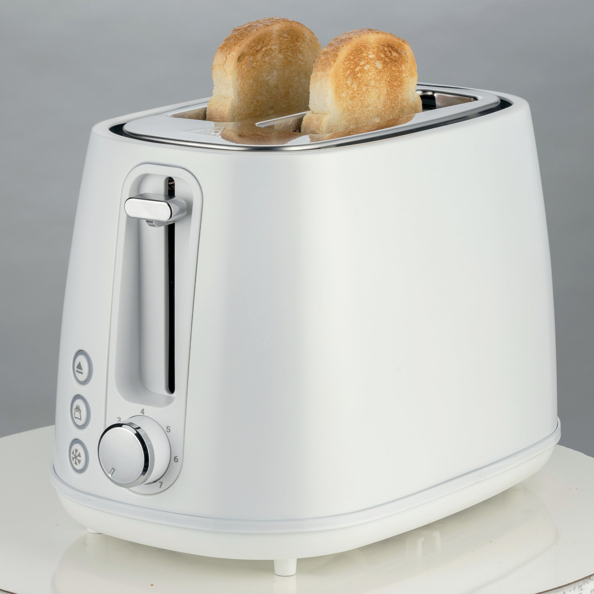 Kenwood - Elementa Stainless Steel 2 Slice Toaster Matt White