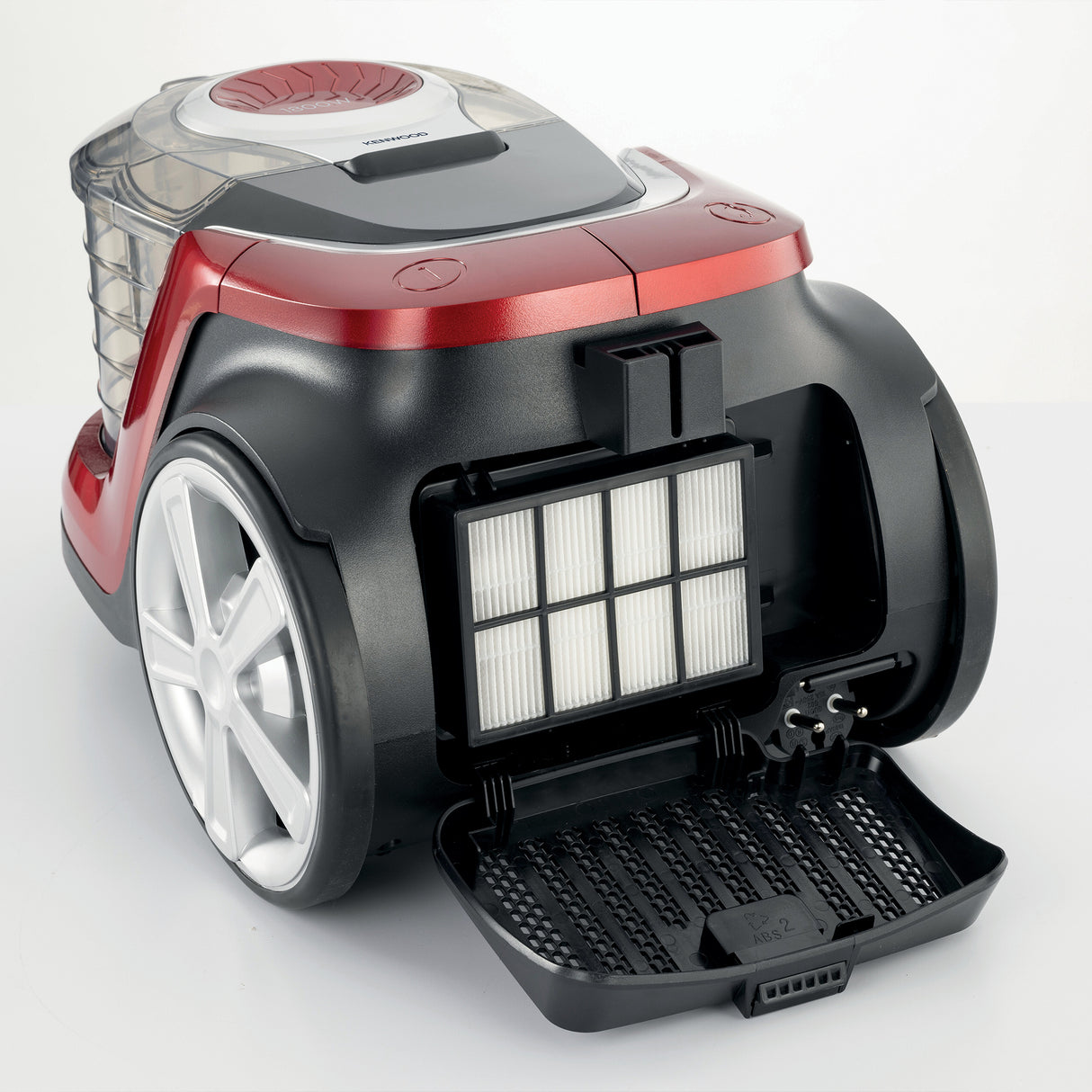 Kenwood - Bagless Vacuum Cleaner Black/Red - VBP75.000BR - Kenwood South Africa