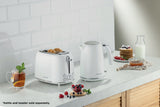 Kenwood - Eterna Plastic 2 Slice Toaster Glossy White - TCP31.000WH - Kenwood South Africa
