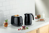 Kenwood - Eterna Plastic Kettle Glossy Black - ZJP31.000BK