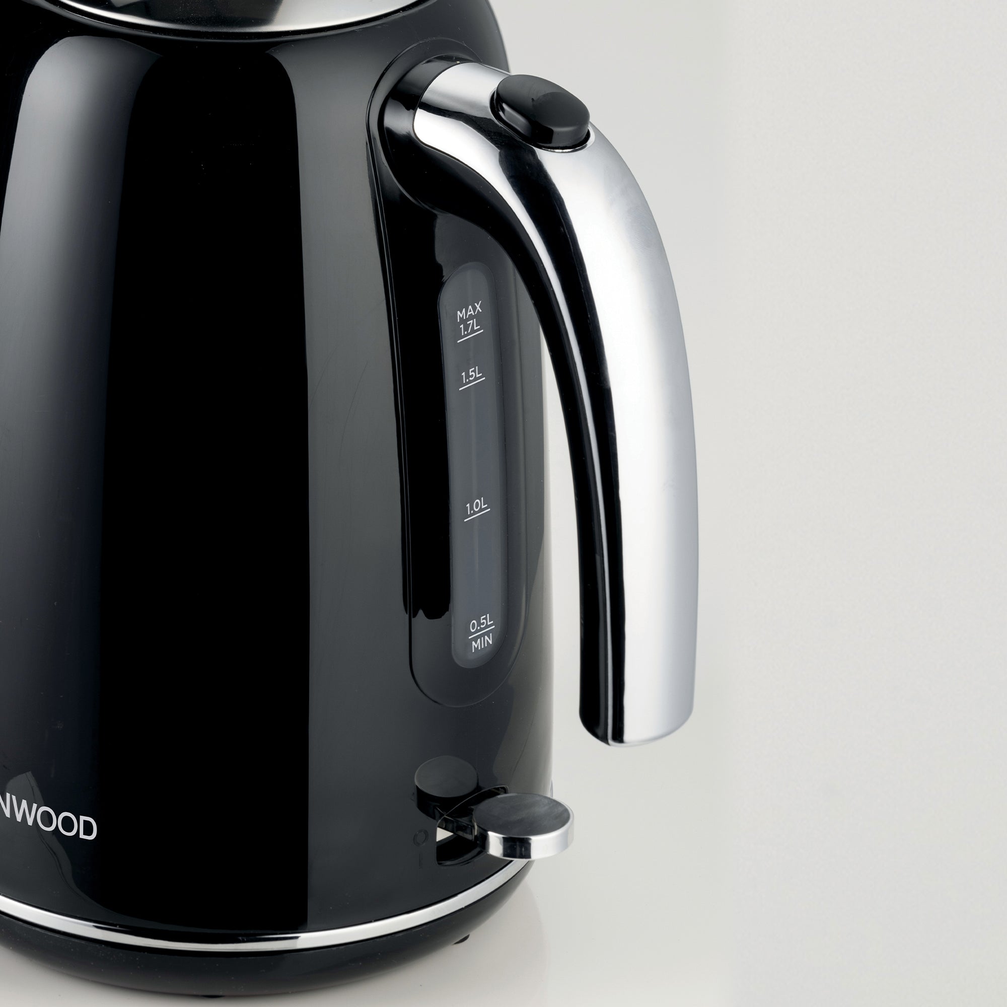 スウェーデン　DECO HALSINGBC ポット Kenwood - Eterna Plastic Kettle Glossy Black - ZJP31.000BK