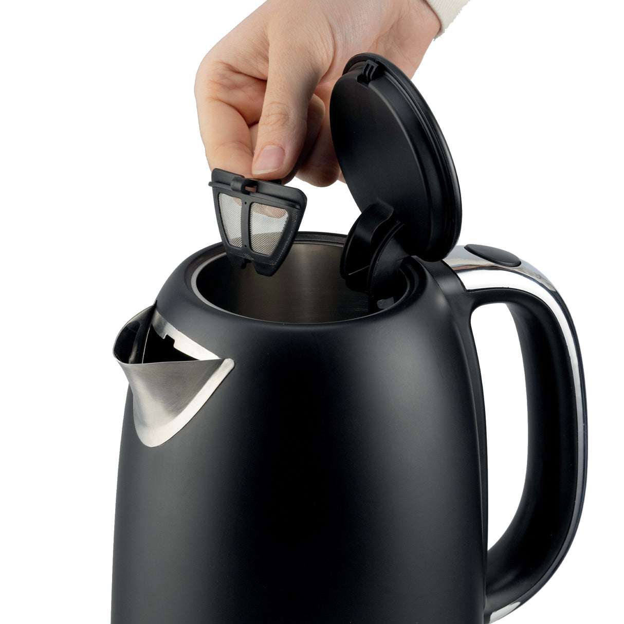 Kenwood - Elementa S/Steel Electric Kettle Matt Black - ZJM37.000BK - Kenwood South Africa