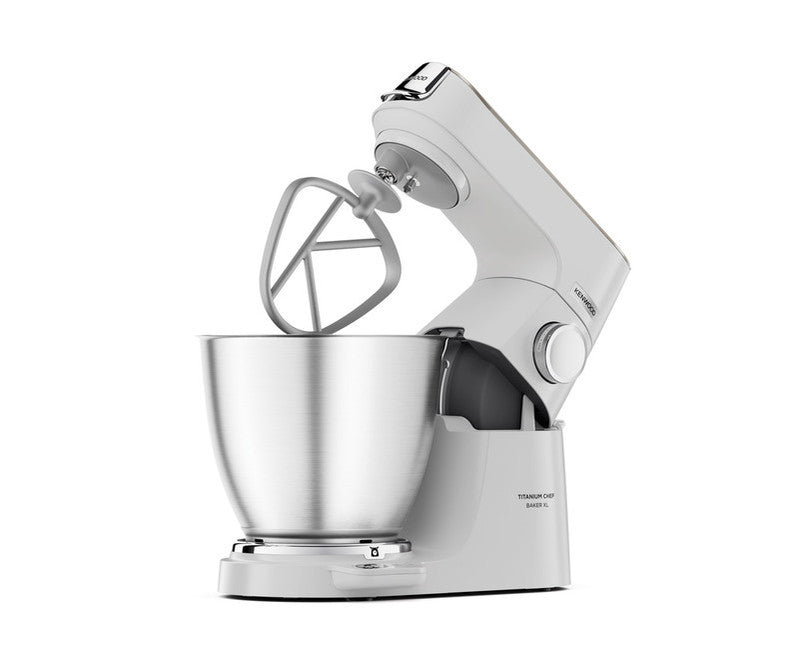 Kenwood - Titanium Chef Baker XL Stand Mixer White 1200W - KVL65