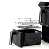 Kenwood - Vertical Duo Digital Air Fryer Black - HFV11.000BK