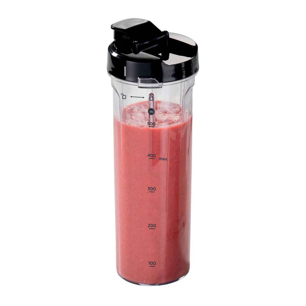 Kenwood - High Power Blender with Smoothie Bottle S/Steel 1500W - BLM91.640SS