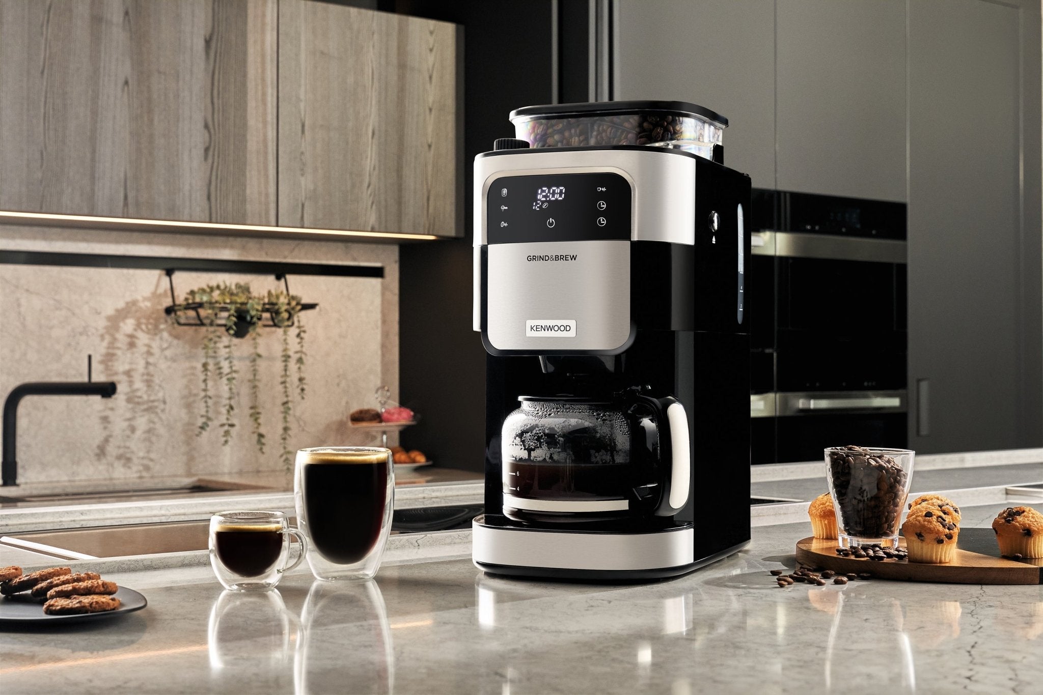 Kenwood - Grind and Brew Coffee Machine - CMM40.000BM – Kenwood