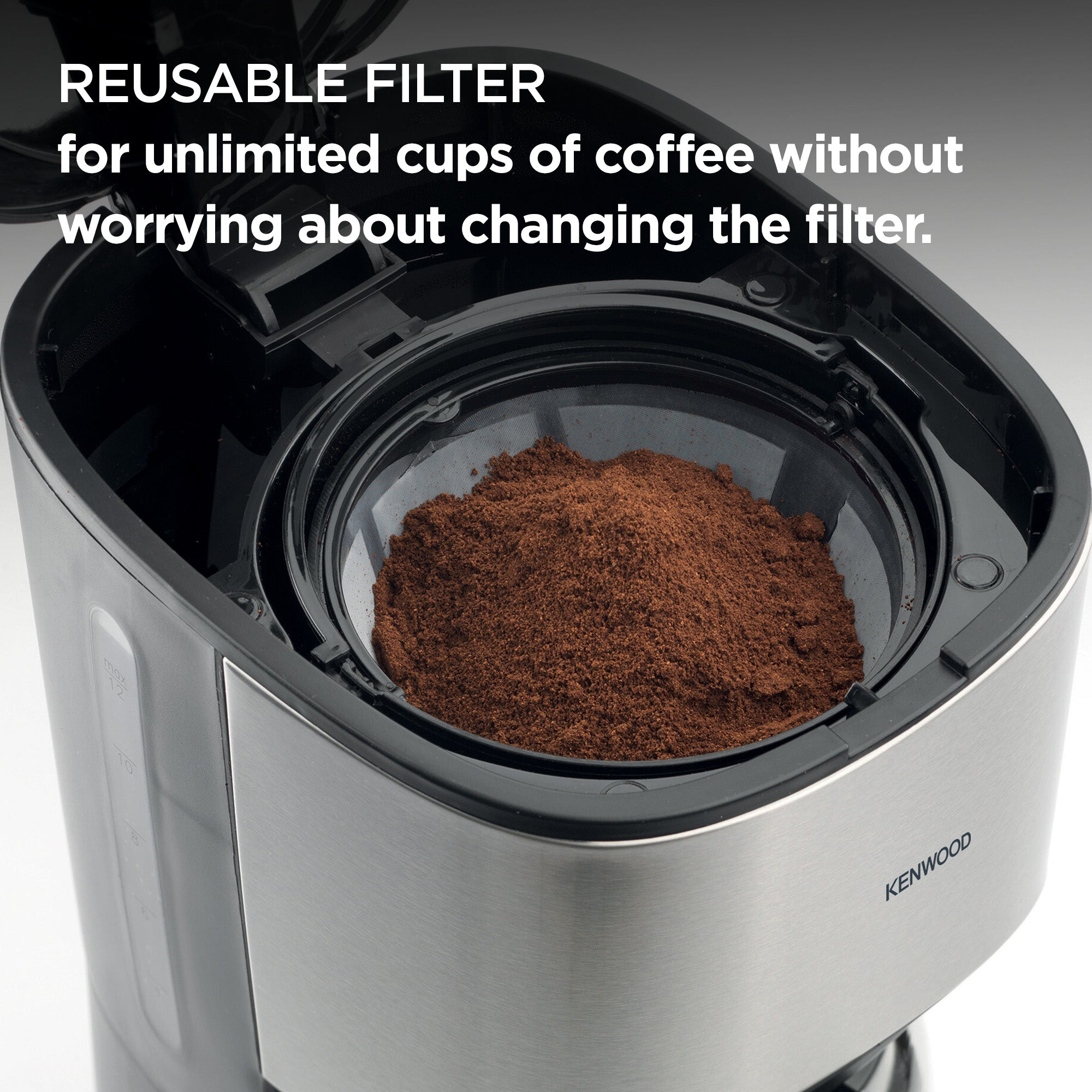 Kenwood - Drip Coffee Machine 10 Cup - CMM10.000BM – Kenwood South