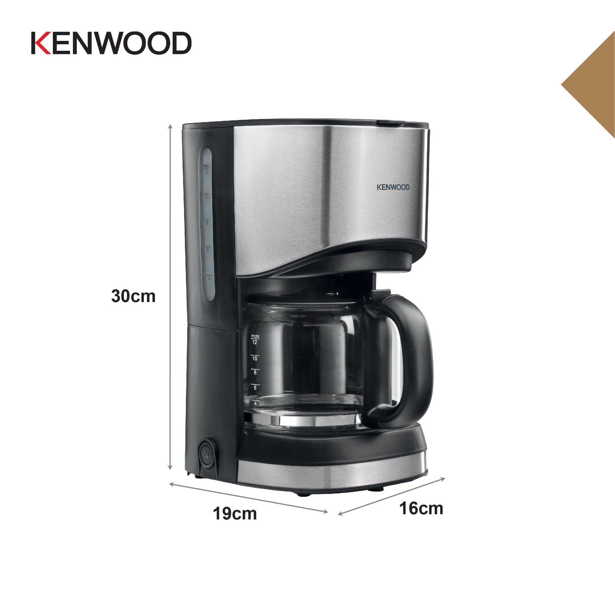 Kenwood - Drip Coffee Machine 10 Cup - CMM10.000BM – Kenwood South