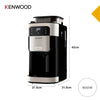Kenwood - Grind and Brew Coffee Machine - CMM40.000BM - Kenwood South Africa