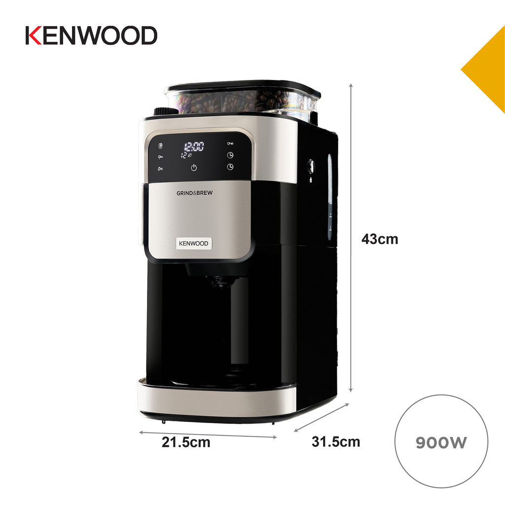 Kenwood - Grind and Brew Coffee Machine - CMM40.000BM - Kenwood South Africa