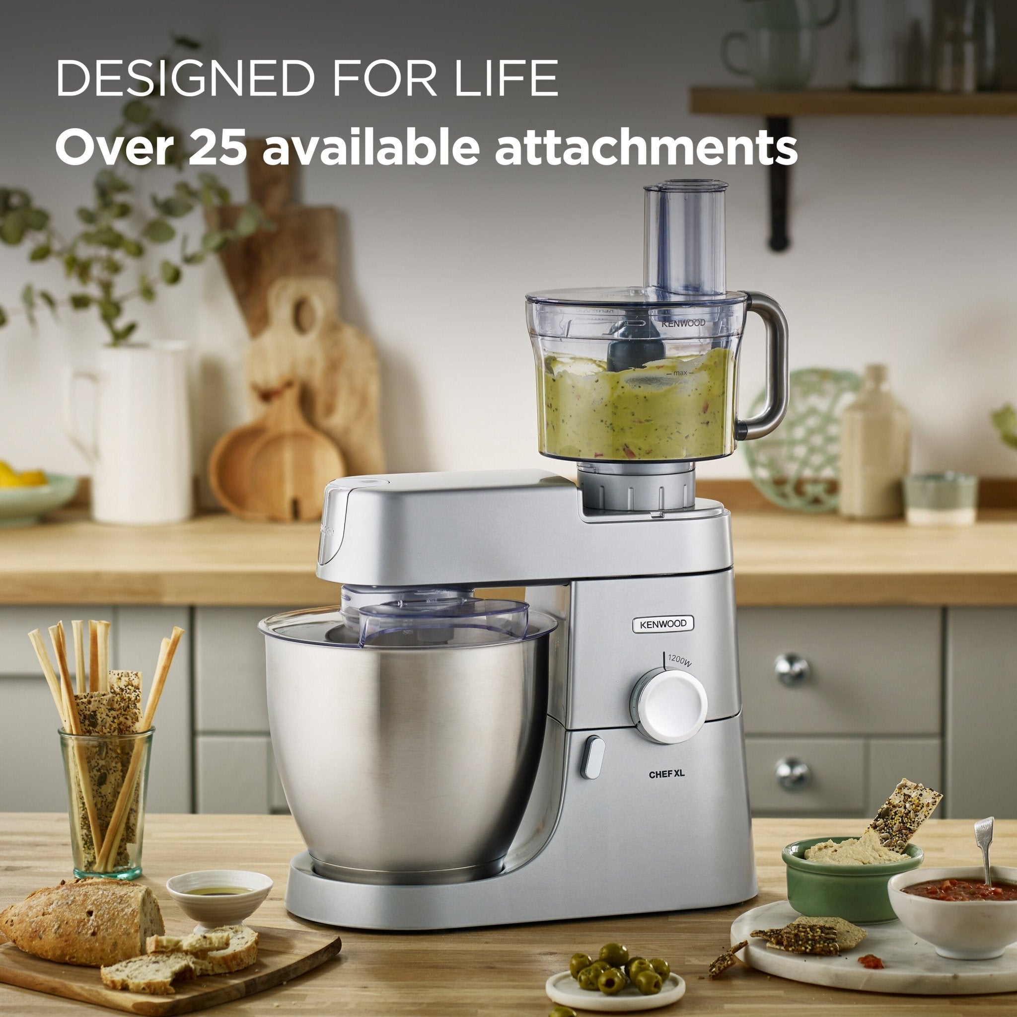Kenwood - Chef XL Stand Mixer 1000W - KVL4100S – Kenwood South Africa