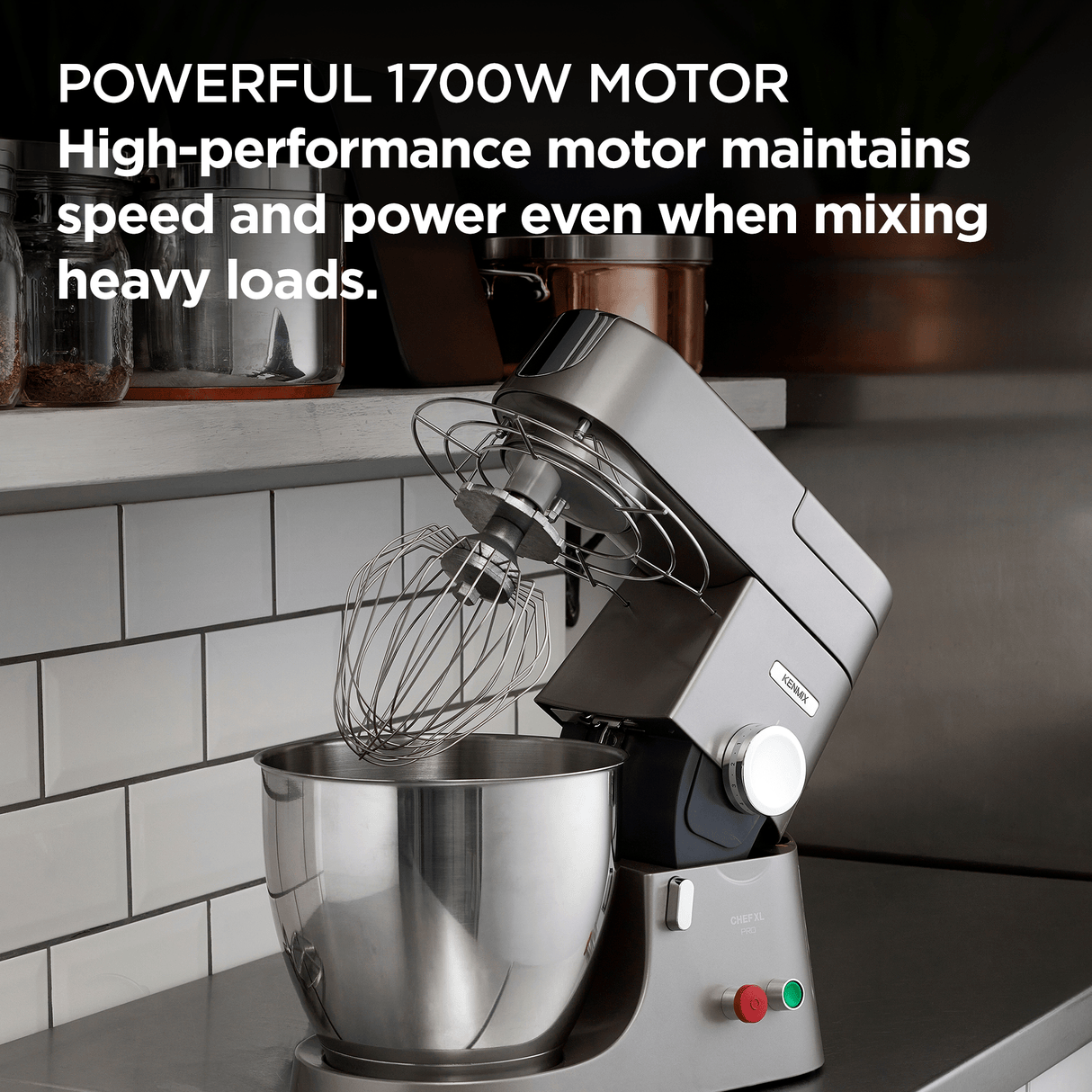 Kenwood - Chef XL Pro Stand Mixer 1700W - KPL9000S - Kenwood South Africa