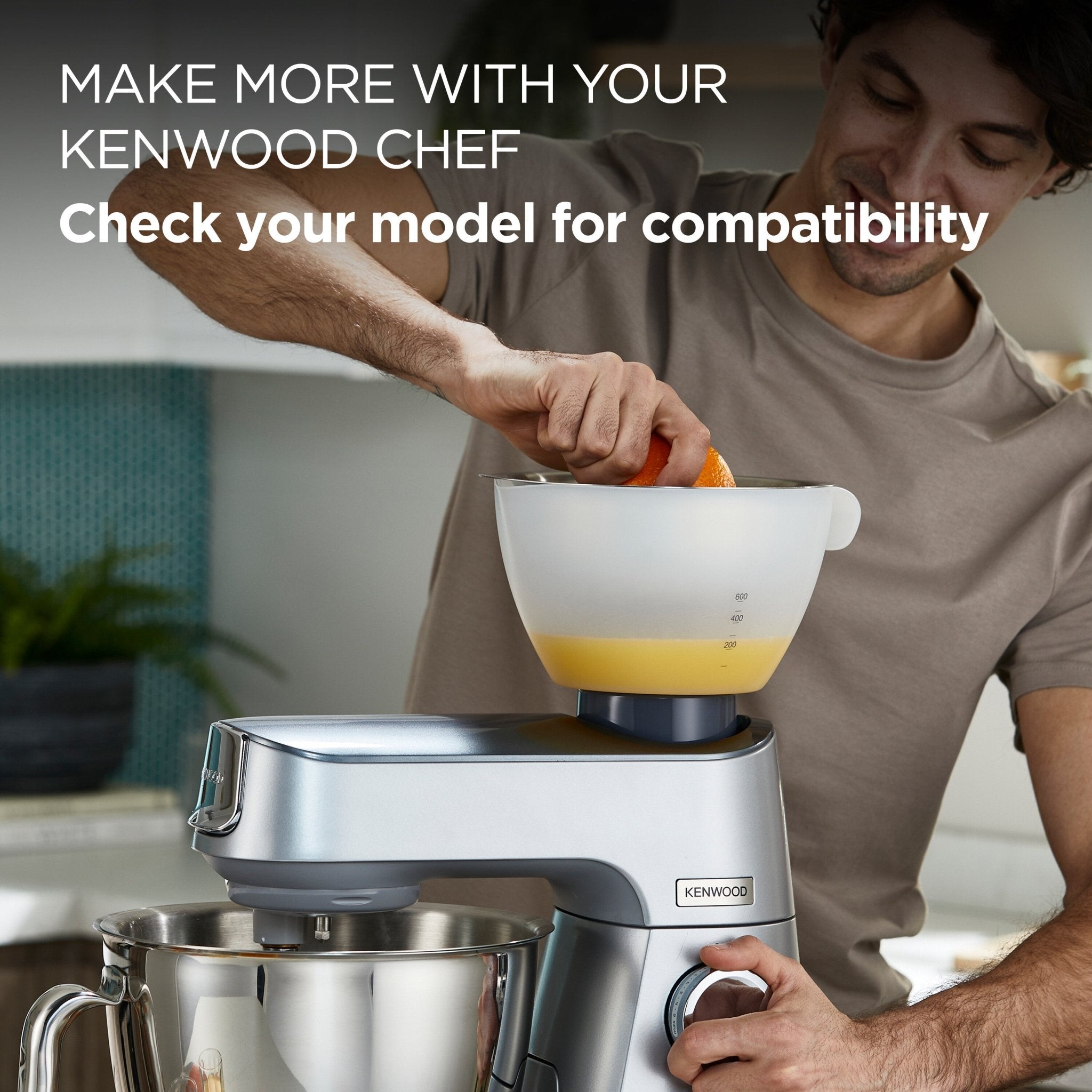Kenwood - Attachment Citrus Juicer Chef/Chef - XL - AT312