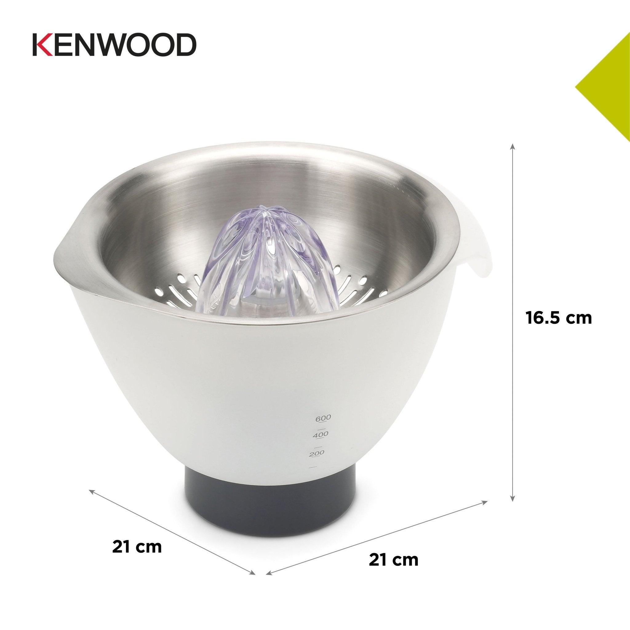 レボ　ALX θ 1000s Kenwood - Attachment Citrus Juicer Chef/Chef - XL - AT312