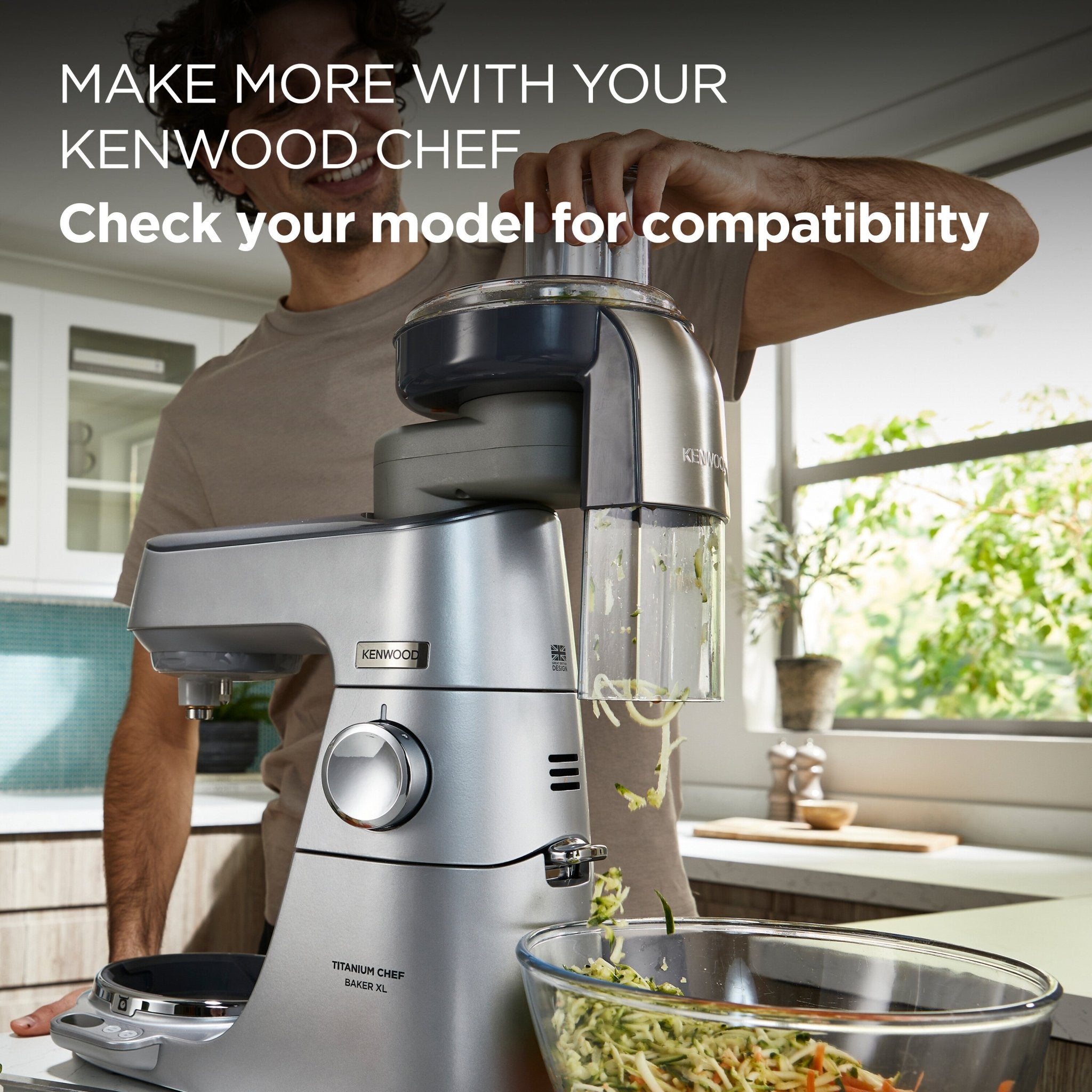 Kenwood - Chef/Chef XL Attachment Continuous Slicer & Grater