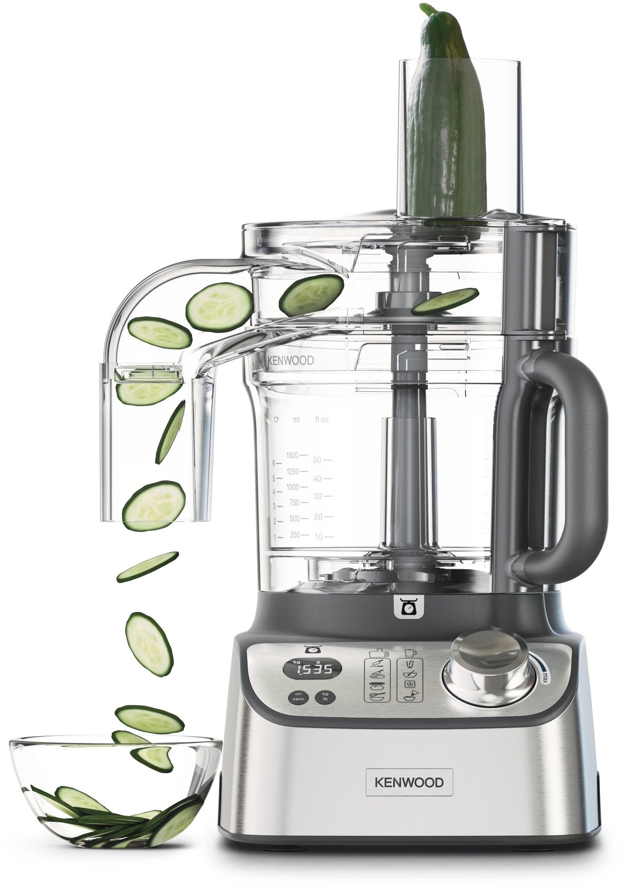 Kenwood - Multipro Express Weigh+ Food Processor - FDM71.450SS - Kenwood South Africa