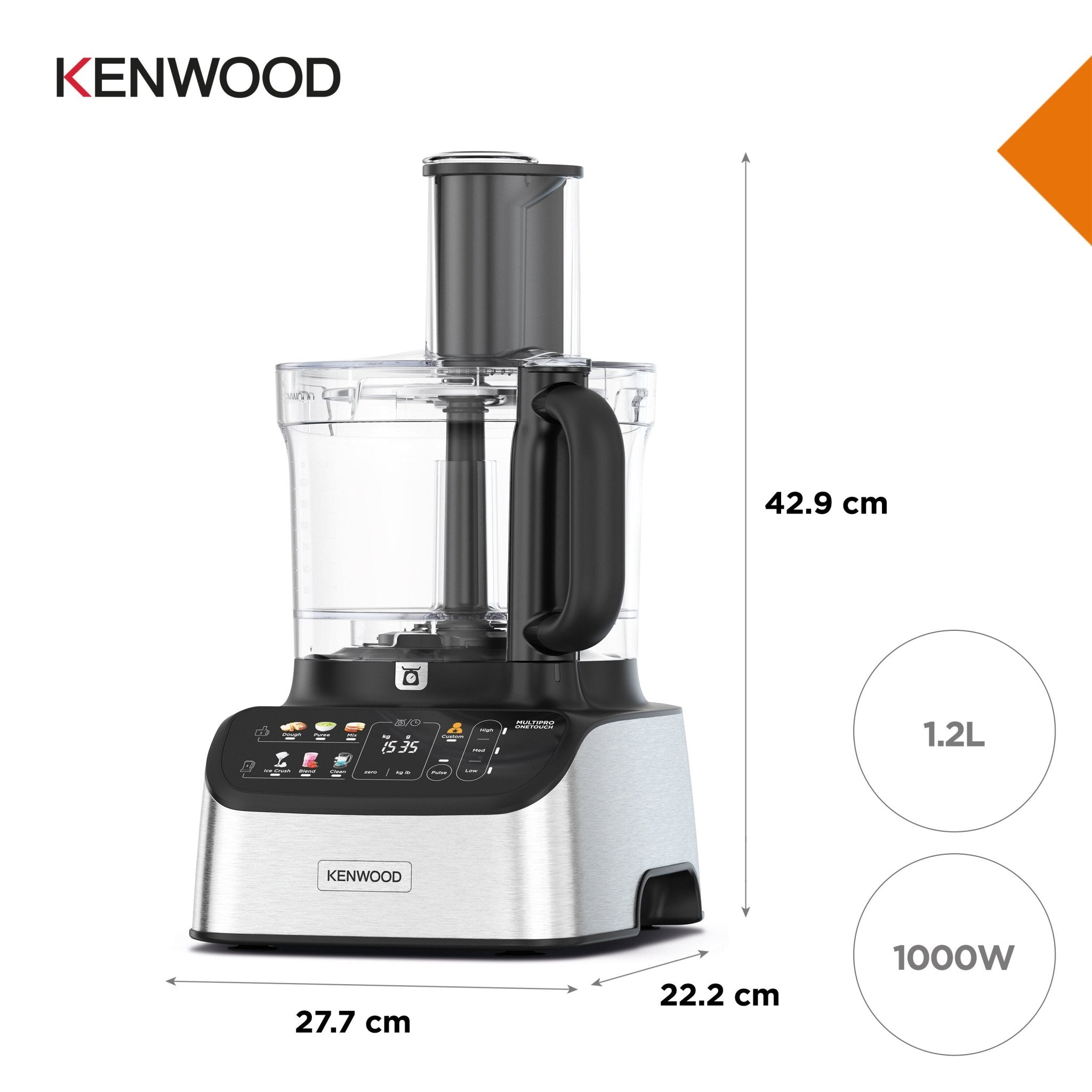 Kenwood - MultiPro One Touch Food Processor + Express Serve