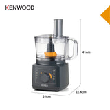 Kenwood - Food Processor Essentials Collection 750W - FDP03.50GY - Kenwood South Africa