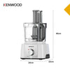 Kenwood - MultiPro Express Food Processor - FDP65.400WH - Kenwood South Africa