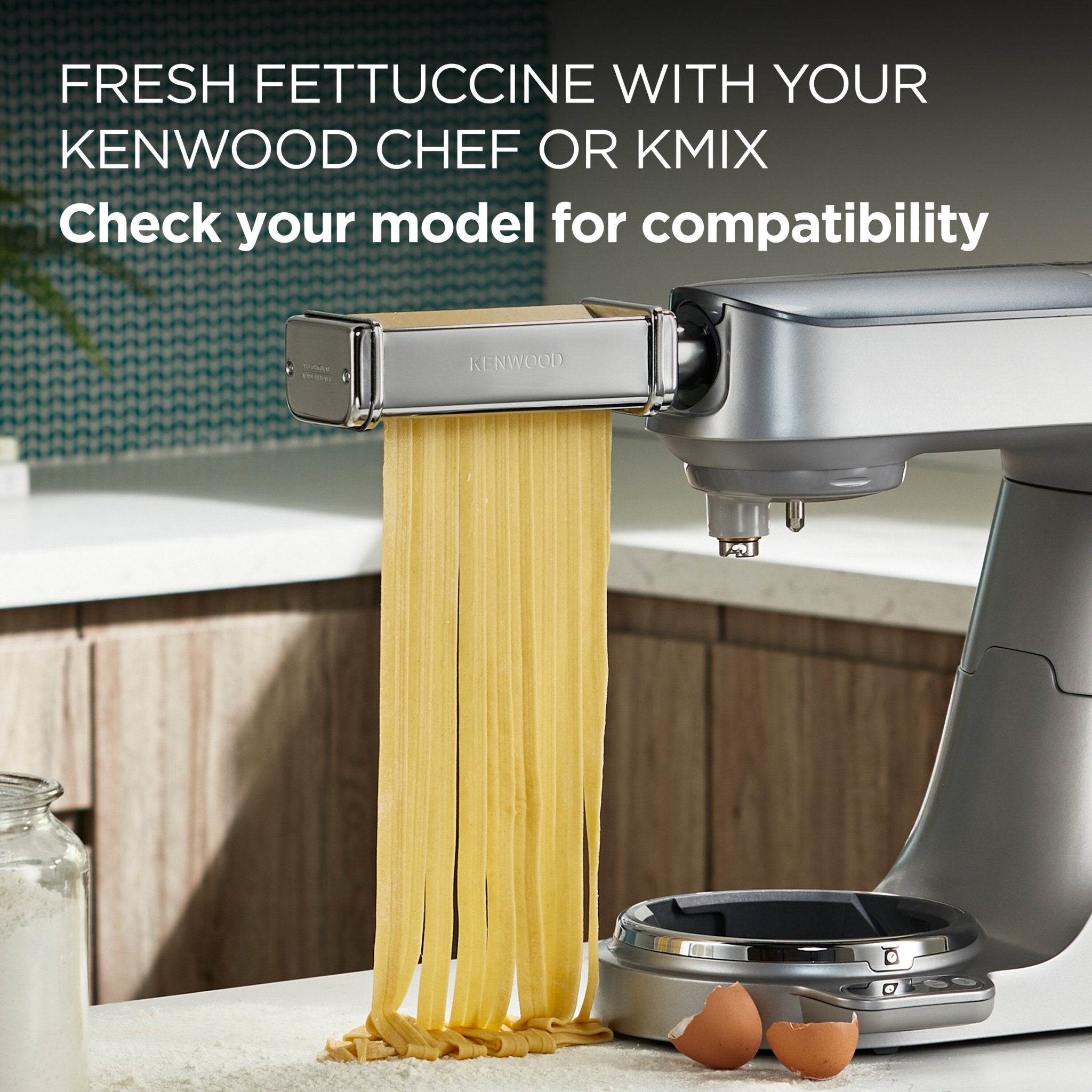 Kenwood - Fettuccine Pasta Cutter Chef/Chef XL - KAX981ME