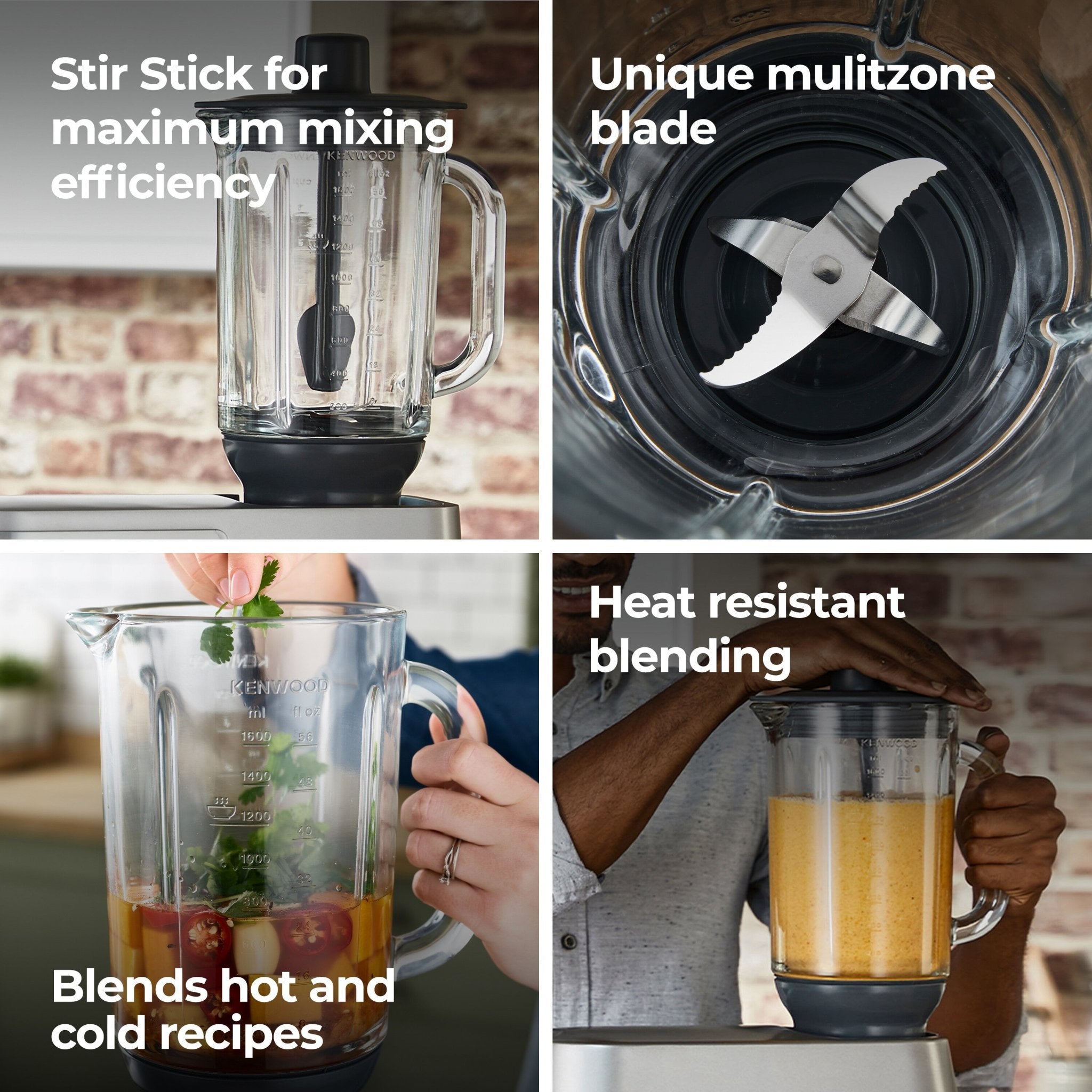 Kenwood - ThermoResist Glass Blender - KAH359GL – Kenwood South Africa