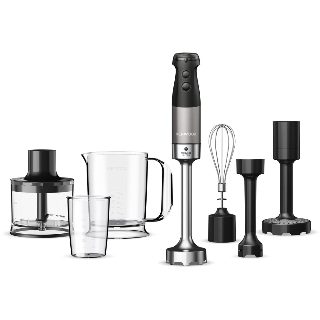 Kenwood - Triblade™ XL Pro Hand Blender & Accesories 1200W - HBM80.327BK - Kenwood South Africa